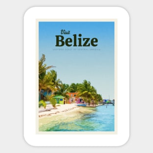 Visit Belize Sticker